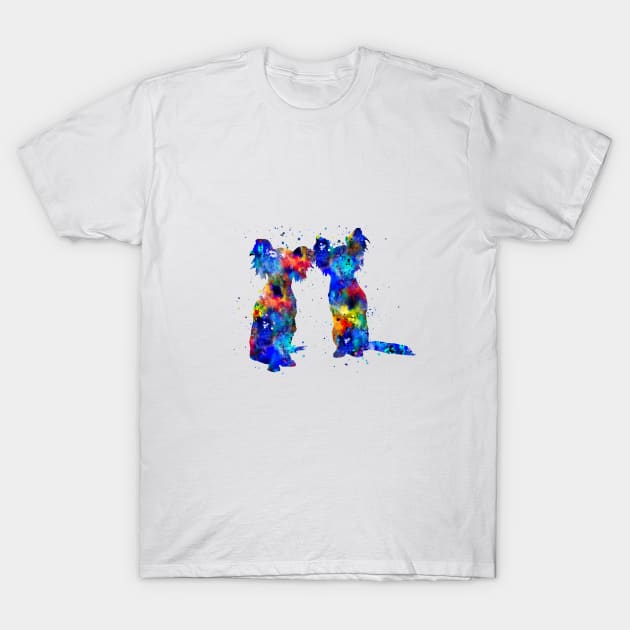 Russian toy terrier T-Shirt by RosaliArt